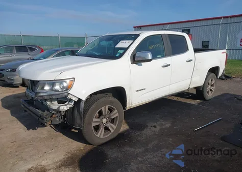 2017 Chevrolet Colorado Lt из США, поврежденный, VIN 1GCGTCEN8H1150469